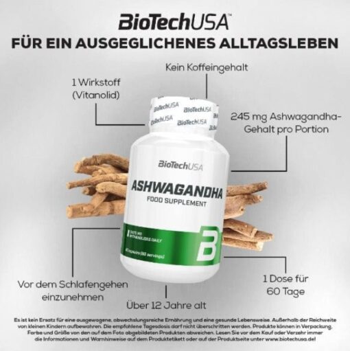 Ashwaghanda - 60 capsules - Image 2