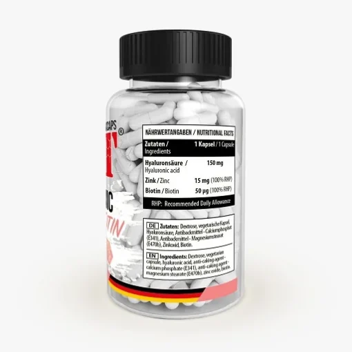 Hyaluronic Acid + Biotin 90 Kapseln – Bild 2