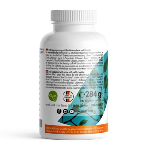 Aminosäuren Komplex - 240 Tabletten – Bild 3
