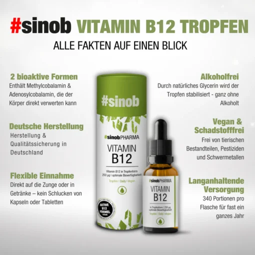 Vitamin B12 drops 10ml - Image 3
